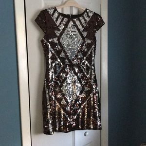 Sequin Mini Dress